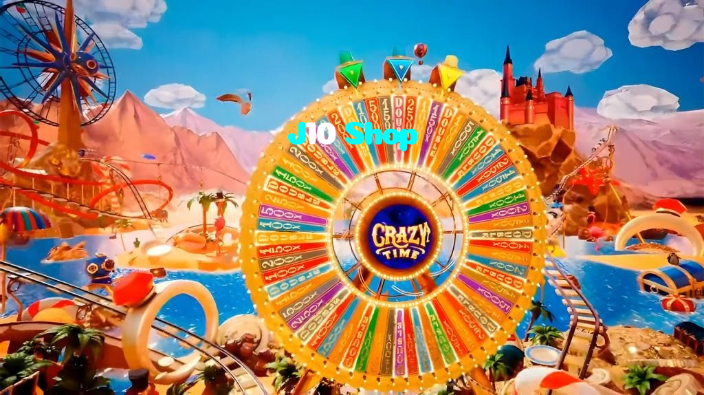 J10 Shop casino presented on mobile device in Pakistan with slots and live games